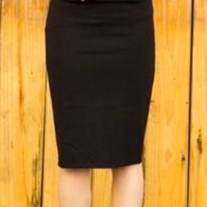 Agnes and Dora Casual knit pencil skirt